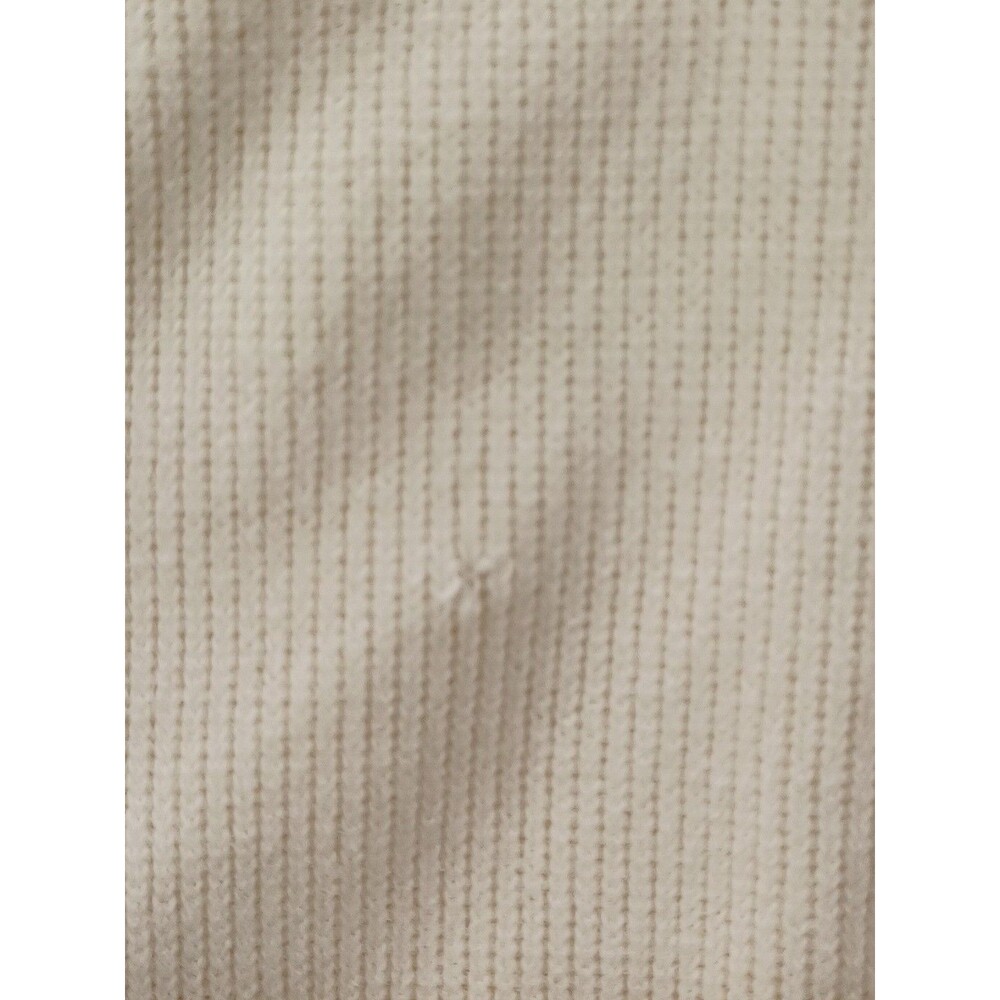 Polo Ralph Lauren Ivory Pullover Zip Henley Mens XL - Picture 5 of 11